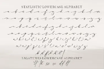 Raster Signature Font