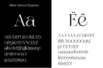 Glitther Syavina font