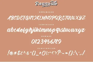 Brownsville font