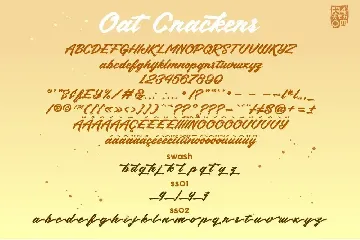 OatCrackers v.01 font