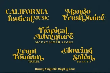 Beauty Magnolia font