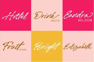 Hugo Script font