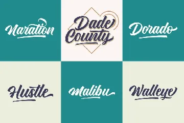 Milton Script font