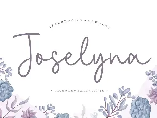 Joselyna Signature Font