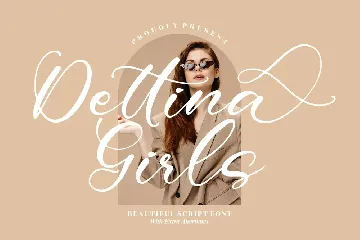 Dettina Girls Script Font