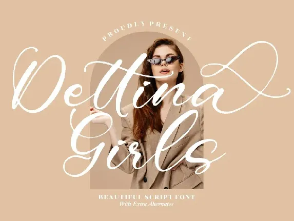 Dettina Girls Script Font