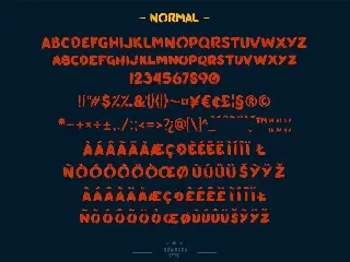 Pumpkin's Brush font