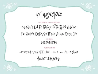 Magicpie Handwritten Font