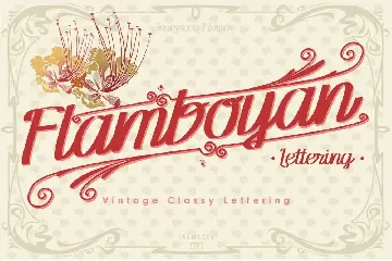 Flamboyan font