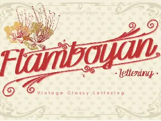 Flamboyan font