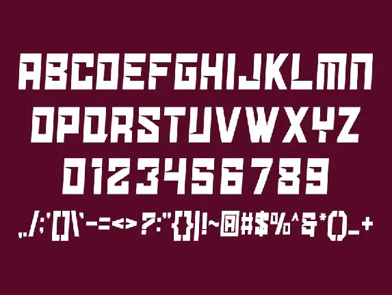 Mactrano Fonts