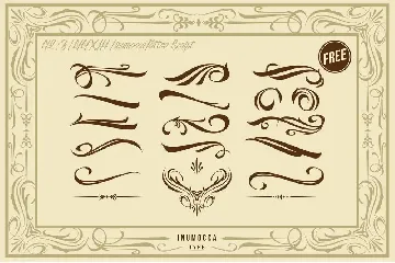 inuTattoo Script font