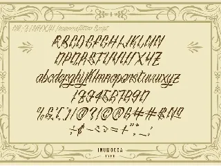 inuTattoo Script font