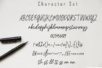 Sharras Lanas - Modern Handwritten Font