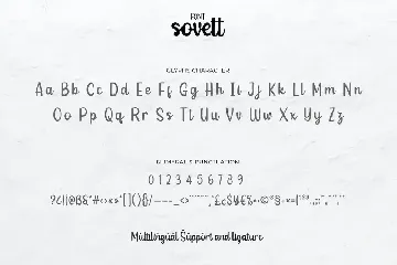 Sovett font