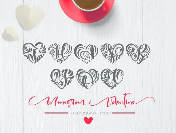 Monogram Valentine Font