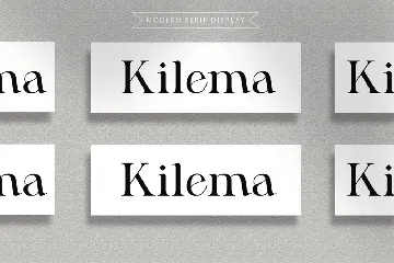 Modern Serif Display Font