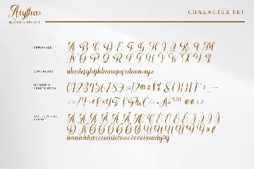 Aiytha-Elegant Caligraphy Font