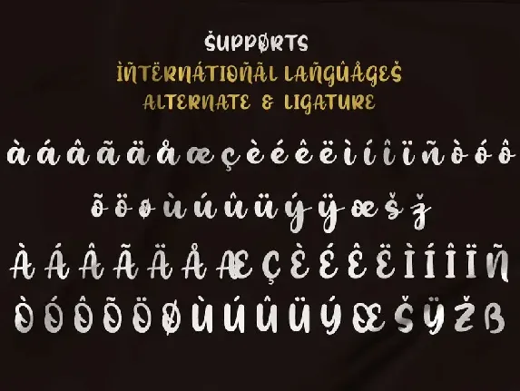 Andesytes font