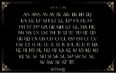 Sinyalir font