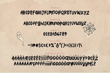 Horror Typeface font