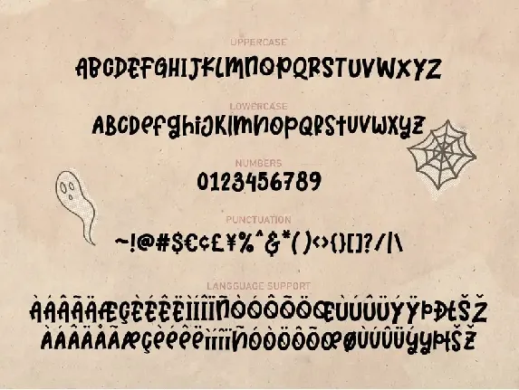 Horror Typeface font