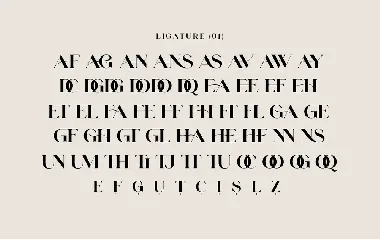 Glaera Elegance font