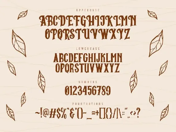 Breaks Typeface font