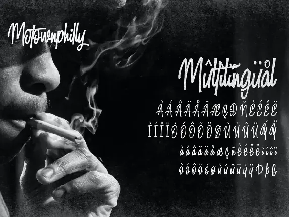 Motownphilly - Classic Handdrawn Type font