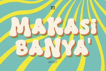 Masa Groovy | A Retro Display Font