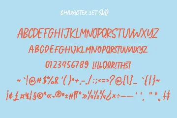 Foxright Svg Brush Font