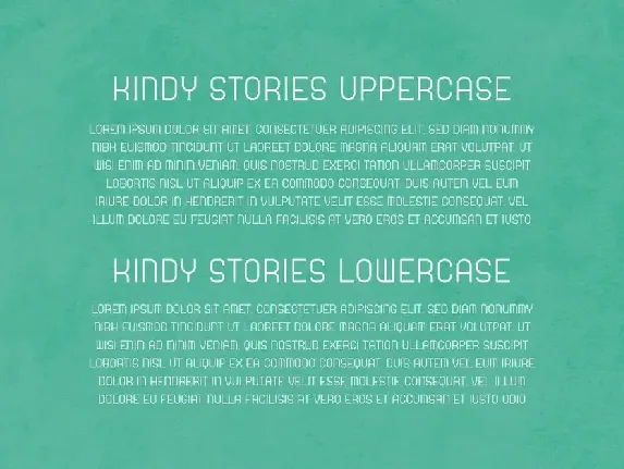 Kindy Stories Font