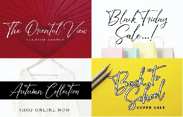 BrightDaily | Modern & Stylized Handwriting Script font