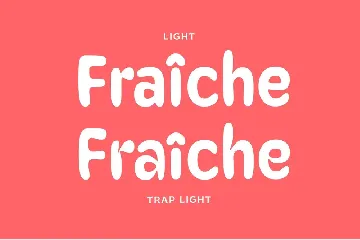 Fraiche - Rounded Variable font