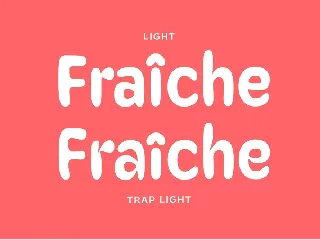 Fraiche - Rounded Variable font