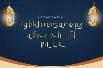 Riyadhus Sholihin - Arabic Style Typeface font