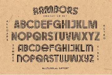 Rambors - Retro Font