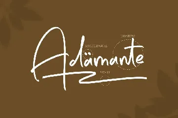 Andalante Handwritten Script Font