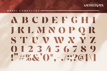 Catherova - Elegant and luxurious serif display font