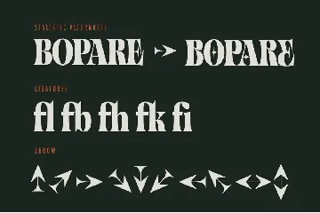 Balide font