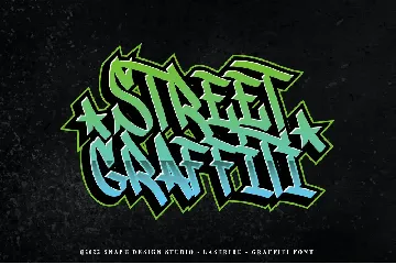 Lastribe - Graffiti Font