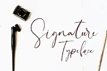 Lovely Signature font