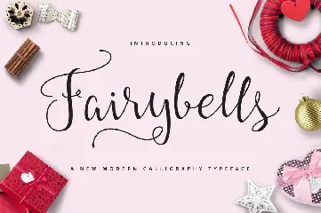 Fairybells Script font