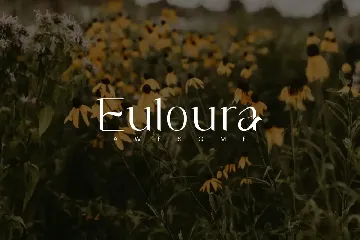 Euloura Awesome - Elegant Font