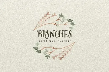 Foliage Exotica - Handwritten Serif font