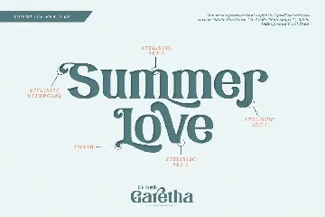 Garetha-Modern Serif Font