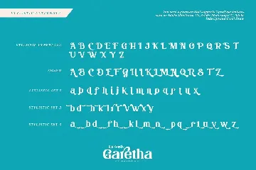 Garetha-Modern Serif Font