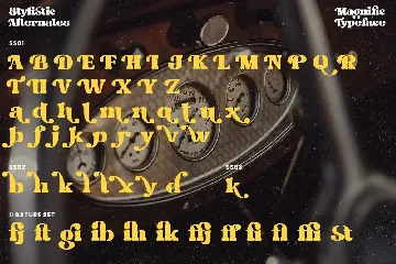 Magnific font