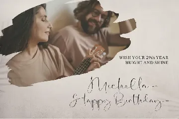 Michella Calvert Signature Font