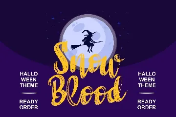 Witch girls | Script Halloween Font